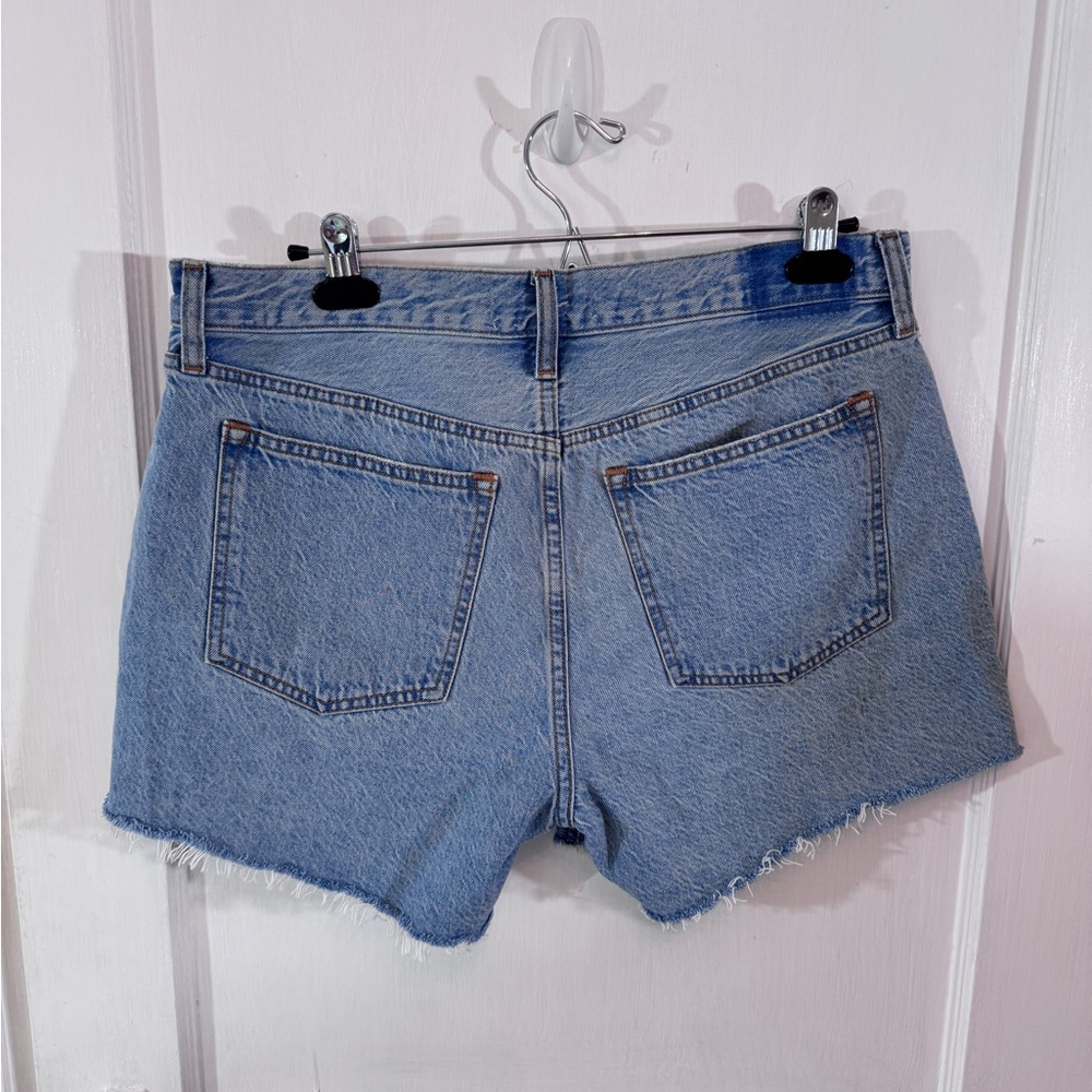 Abercrombie & Fitch Light Blue Jean Shorts shortie Denim - Picture 6 of 8